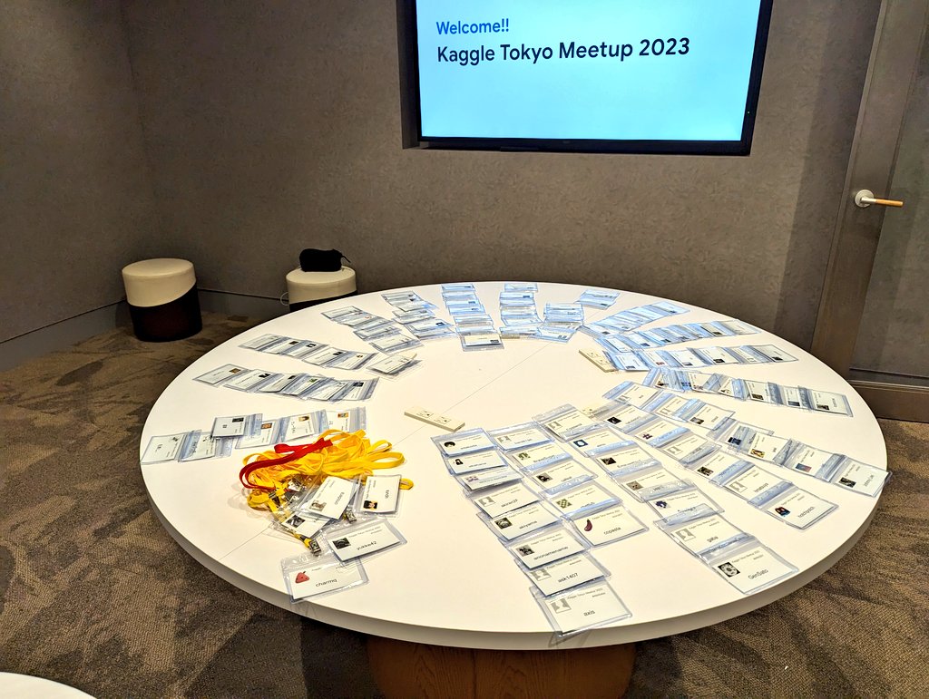 Kaggle Tokyo Meetup 2023